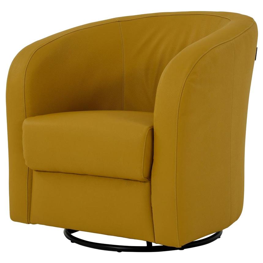 Delia Yellow Accent Chair  main image, 1 of 6 images.