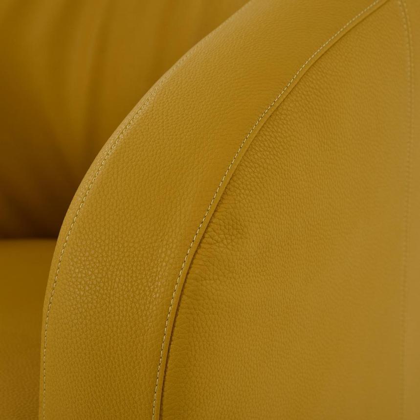 Delia Yellow Accent Chair  alternate image, 6 of 6 images.