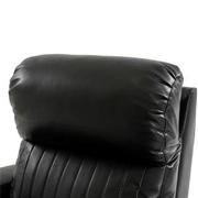 Obsidian Leather Power Recliner w/Massage & Heat  alternate image, 6 of 13 images.