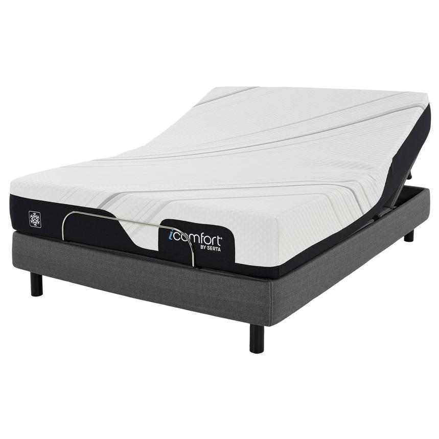 CF 1000 Med-Firm Queen Mattress w/Motion Perfect® IV Powered Base by Serta®  main image, 1 of 4 images.