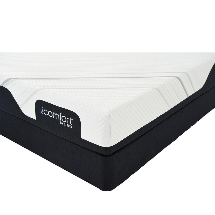 Cf 1000 Med Firm Queen Mattress W Regular Foundation By Serta El Dorado Furniture