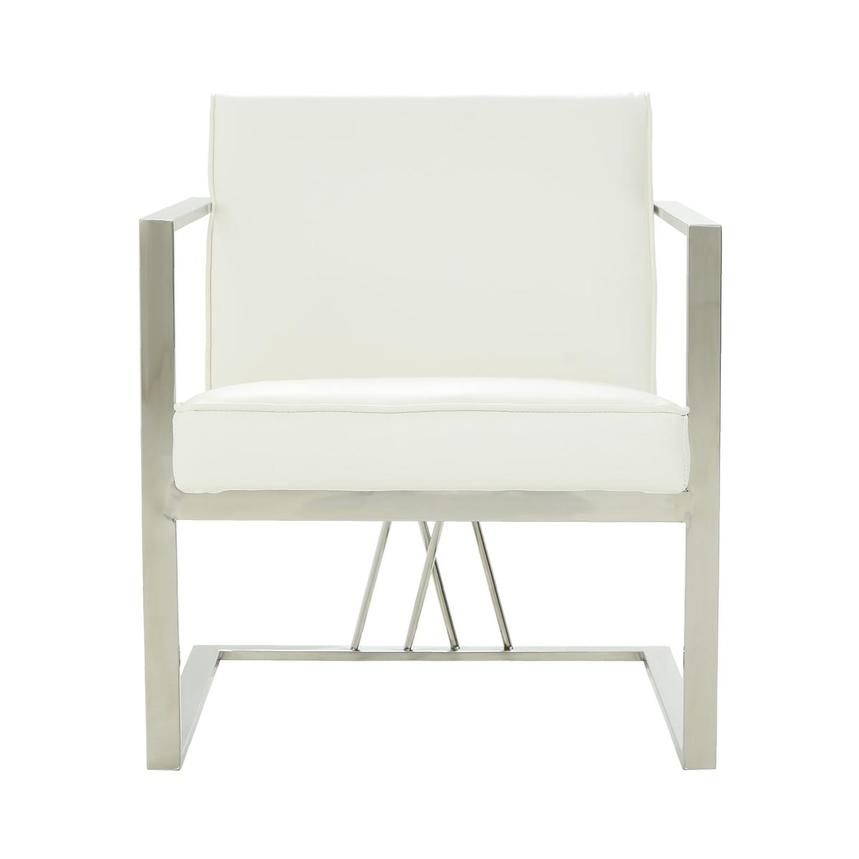 Fairmont White Accent Chair  alternate image, 2 of 6 images.
