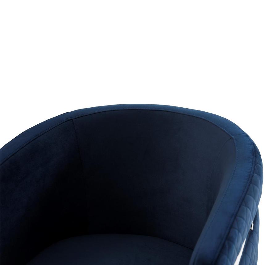 Anastasia Blue Accent Chair alternate image, 5 of 8 images.