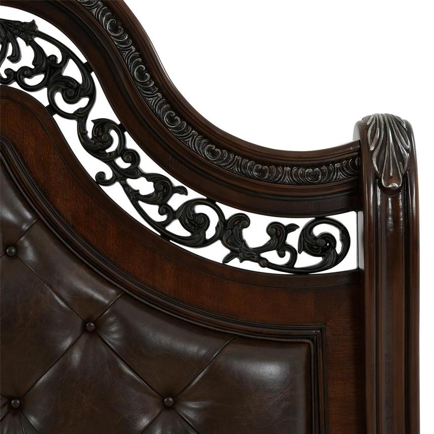 Monaco King Sleigh Bed  alternate image, 4 of 8 images.