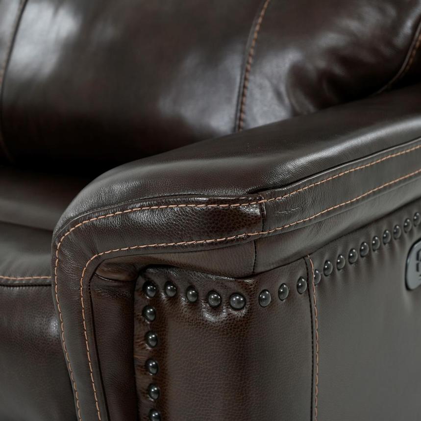 Billy Joe Leather Power Reclining Sectional with 6PCS/3PWR  alternate image, 9 of 12 images.