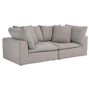 Nube Gray Sofa  alternate image, 3 of 9 images.