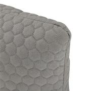 Okru II Light Gray Swivel Chair w/2 Pillows  alternate image, 10 of 11 images.