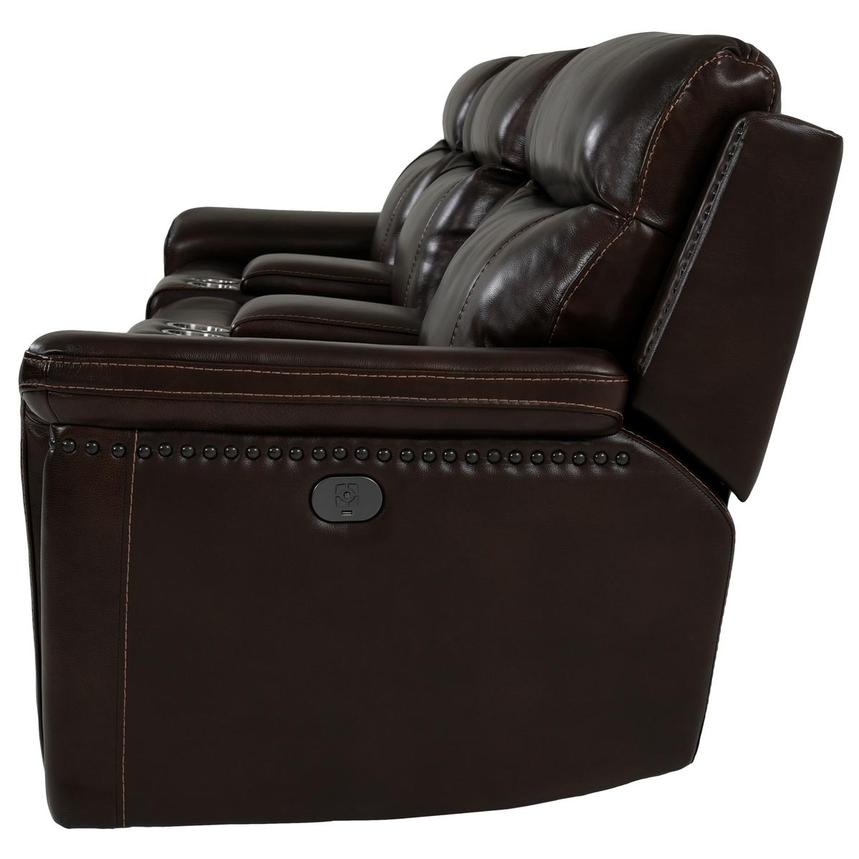 Billy Joe Home Theater Leather Seating with 5PCS/2PWR  alternate image, 4 of 11 images.