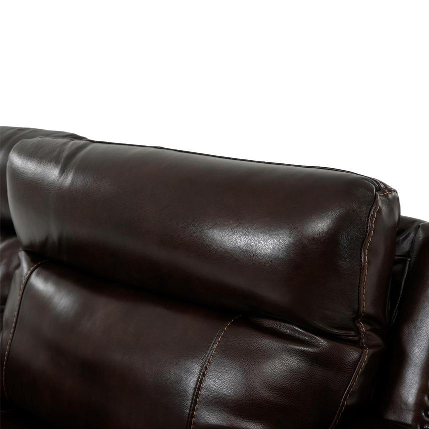 Billy Joe Leather Power Reclining Sectional with 5PCS/2PWR  alternate image, 5 of 9 images.