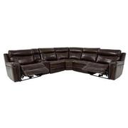 Billy Joe Leather Power Reclining Sectional with 6PCS/2PWR  alternate image, 2 of 11 images.