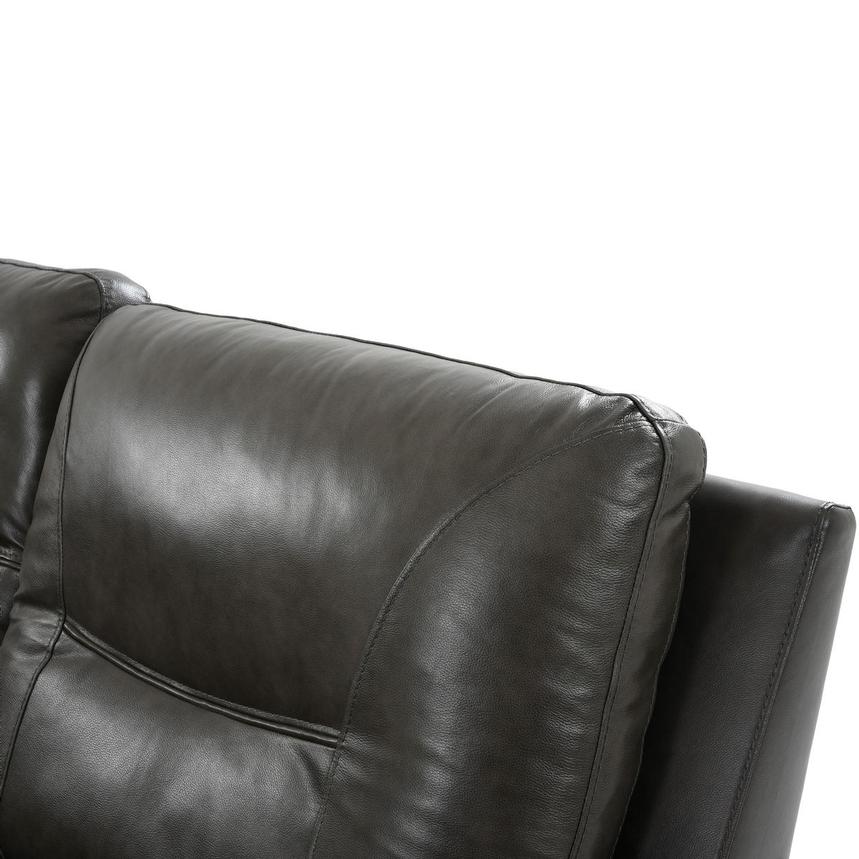 London Leather Power Reclining Sectional with 6PCS/2PWR  alternate image, 6 of 11 images.