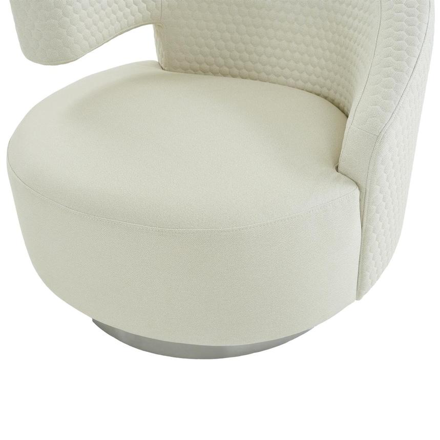 Okru II Cream Accent Chair w/2 Pillows  alternate image, 7 of 11 images.