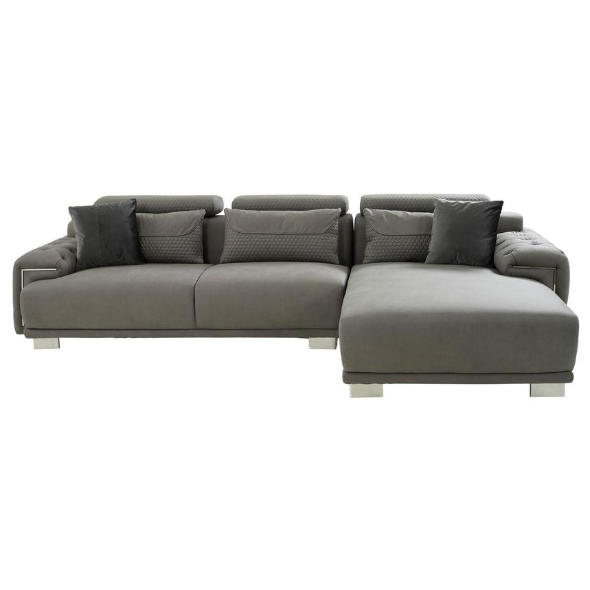 Zulima Corner Sofa w/Right Chaise  alternate image, 2 of 9 images.