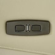 Benz Cream Leather Power Reclining Sectional with 5PCS/3PWR  alternate image, 8 of 9 images.