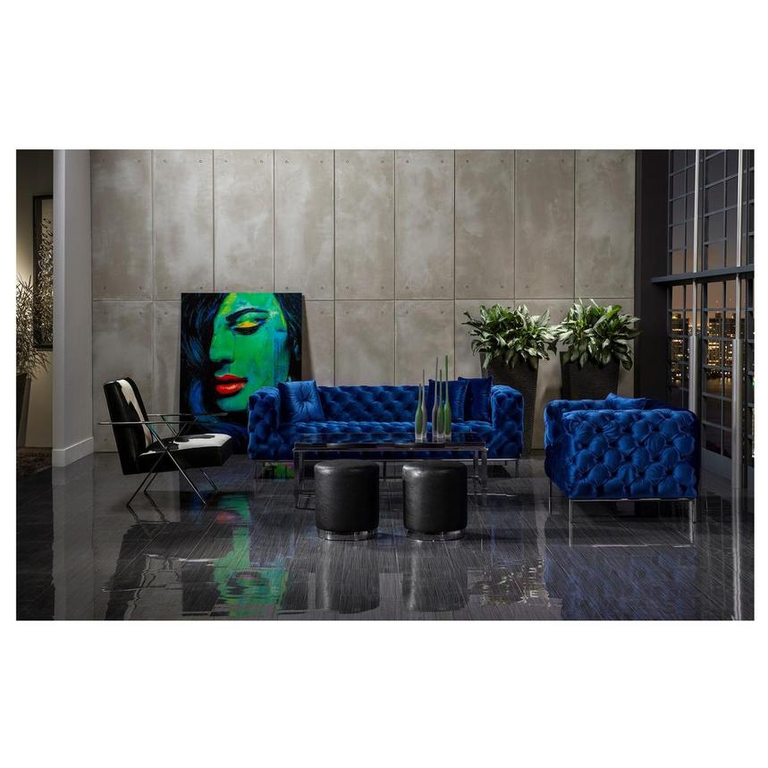 Crandon Blue Sofa  alternate image, 2 of 8 images.