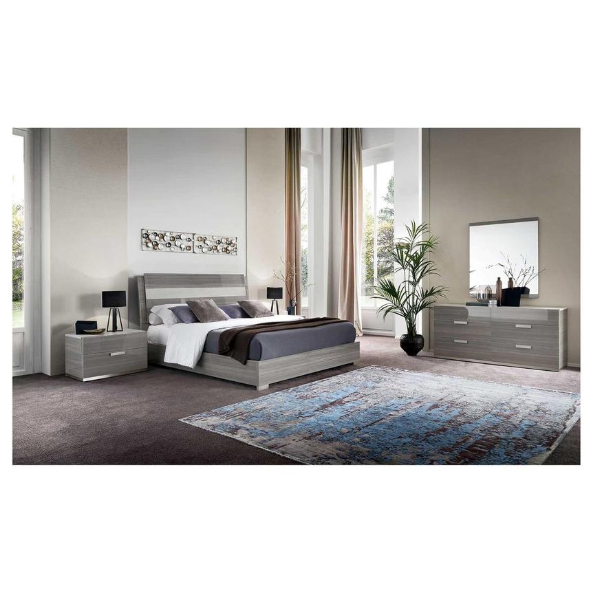 Iris King Panel Bed alternate image, 2 of 7 images.