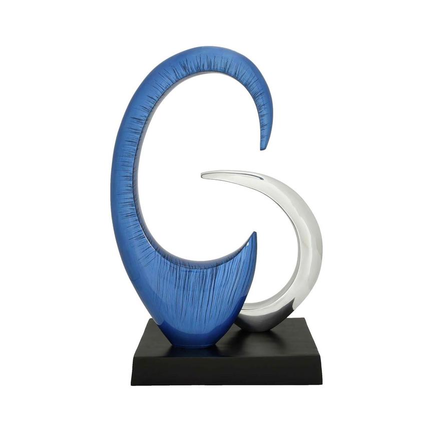 Elliston Blue Sculpture El Dorado Furniture
