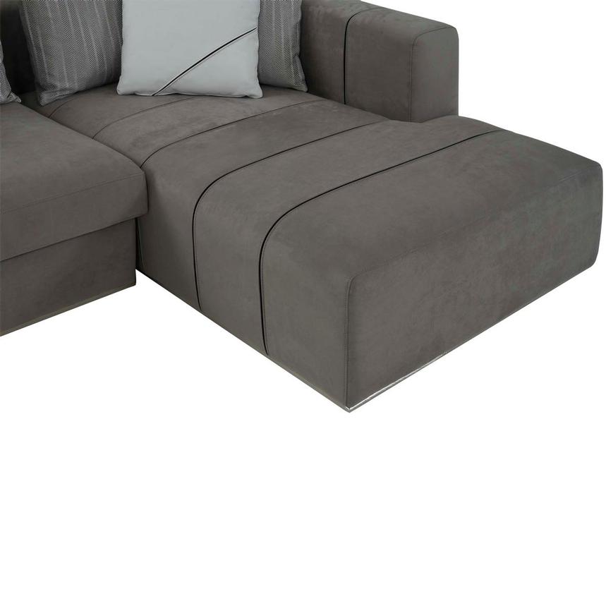 Silvia 2-Piece Sectional Sofa w/Right Chaise  alternate image, 7 of 11 images.