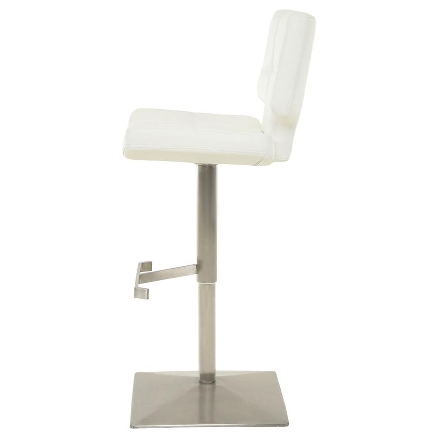 Emely White Adjustable Stool  alternate image, 4 of 10 images.