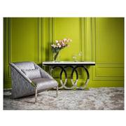 Lillian Silver Console Table  alternate image, 3 of 7 images.