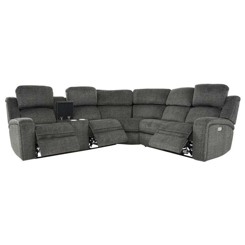 Vivienne Power Reclining Sofa w/Console  alternate image, 2 of 13 images.