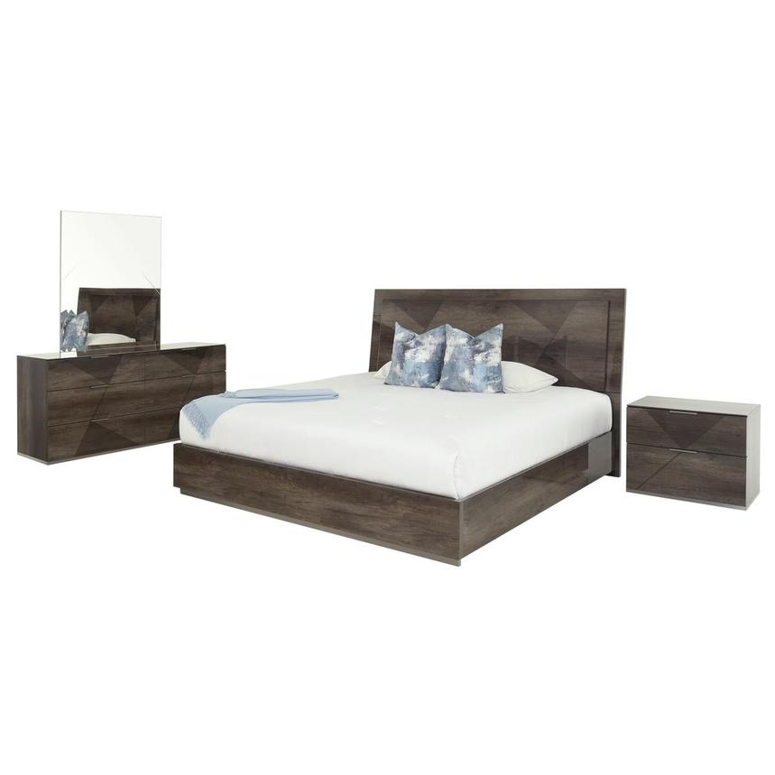 Lorenzo 4-Piece King Bedroom Set  main image, 1 of 5 images.