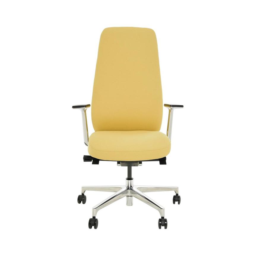Pepe Yellow High Back Desk Chair  main image, 1 of 10 images.