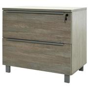 Flavia Gray Lateral File Cabinet  alternate image, 4 of 10 images.