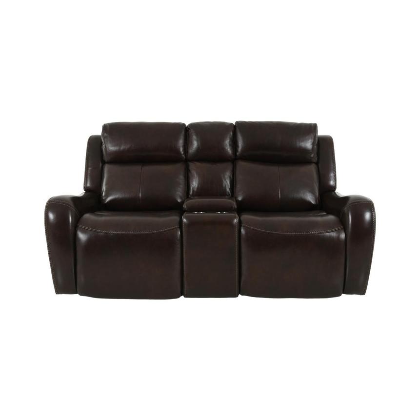 Jake Brown Leather Power Reclining Sofa, Art Van Furniture Leather Sofas