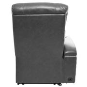 Gio Gray Left Power Recliner  alternate image, 4 of 5 images.