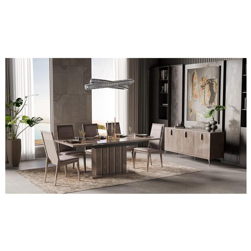 Matera 77" Extendable Dining Table alternate image, 2 of 10 images.