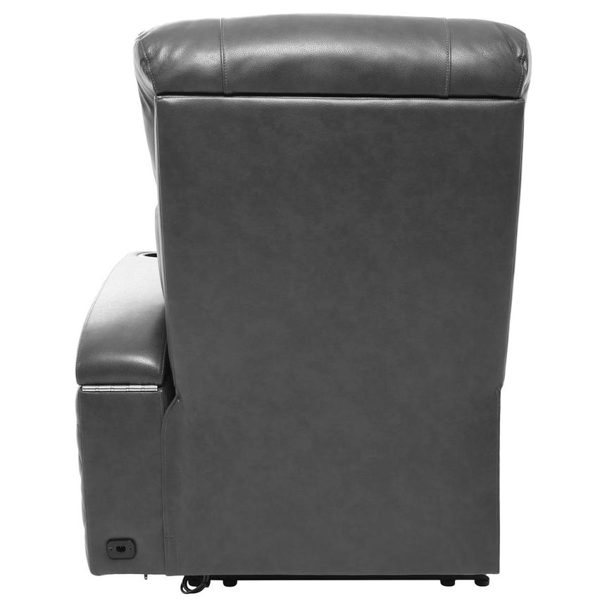 Gio Gray Right Power Recliner  alternate image, 4 of 5 images.