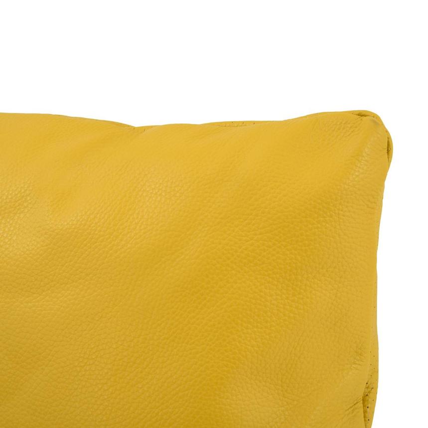 Cute Yellow Accent Chair w/2 Pillows  alternate image, 10 of 11 images.