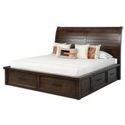 Justin Brown King Storage Bed  main image, 1 of 10 images.