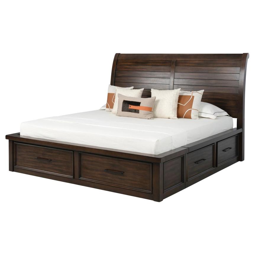 Justin Brown 4-Piece King Bedroom Set alternate image, 3 of 6 images.