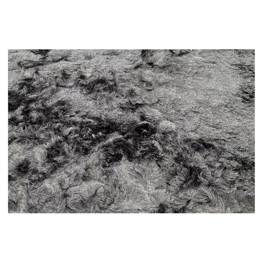 Silky Deluxe Gray 8' x 10' Area Rug  alternate image, 3 of 3 images.