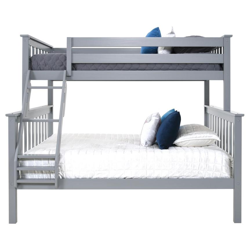 Ayden Gray Twin Over Full Bunk Bed El Dorado Furniture
