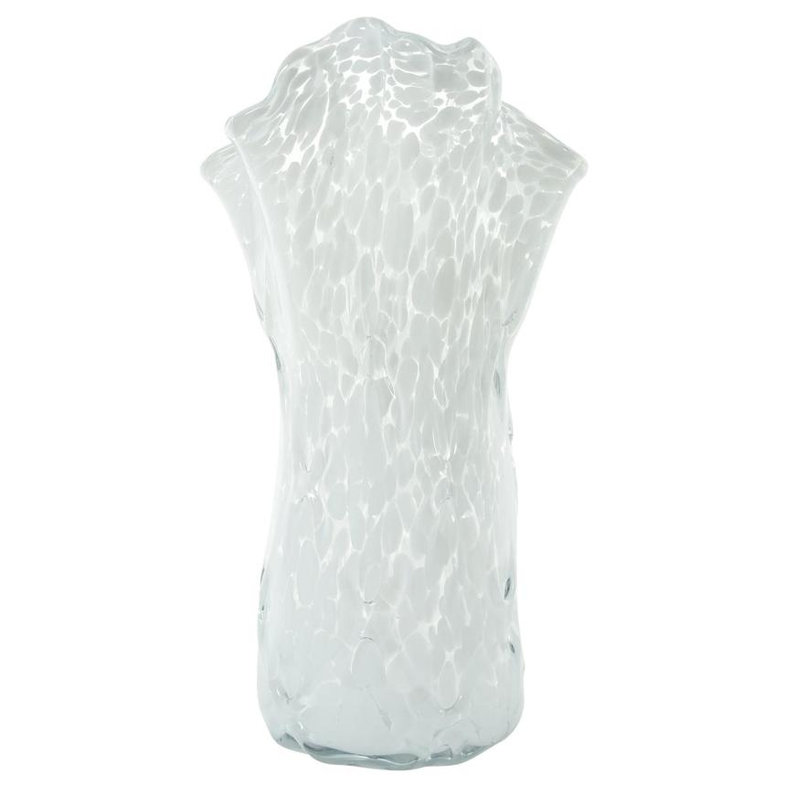 Brianna White Glass Vase alternate image, 3 of 5 images.