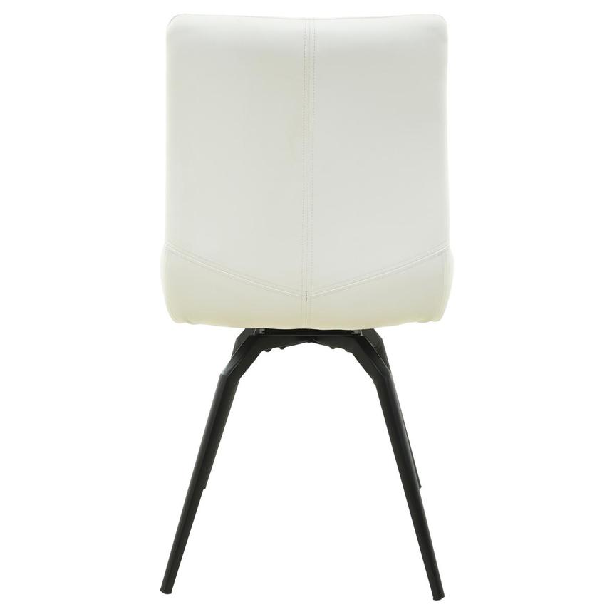 Nona White Swivel Side Chair  alternate image, 4 of 7 images.