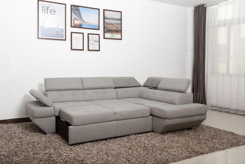 Allan Sleeper w Right Chaise El Dorado Furniture