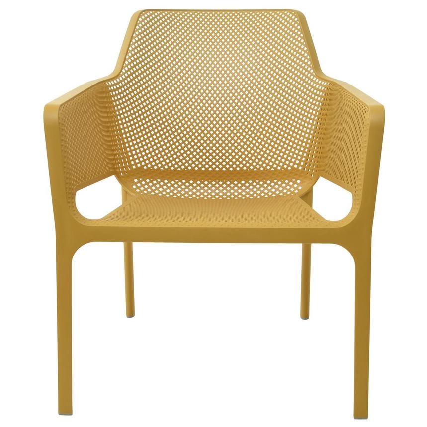 Net Yellow Accent Chair  main image, 1 of 10 images.