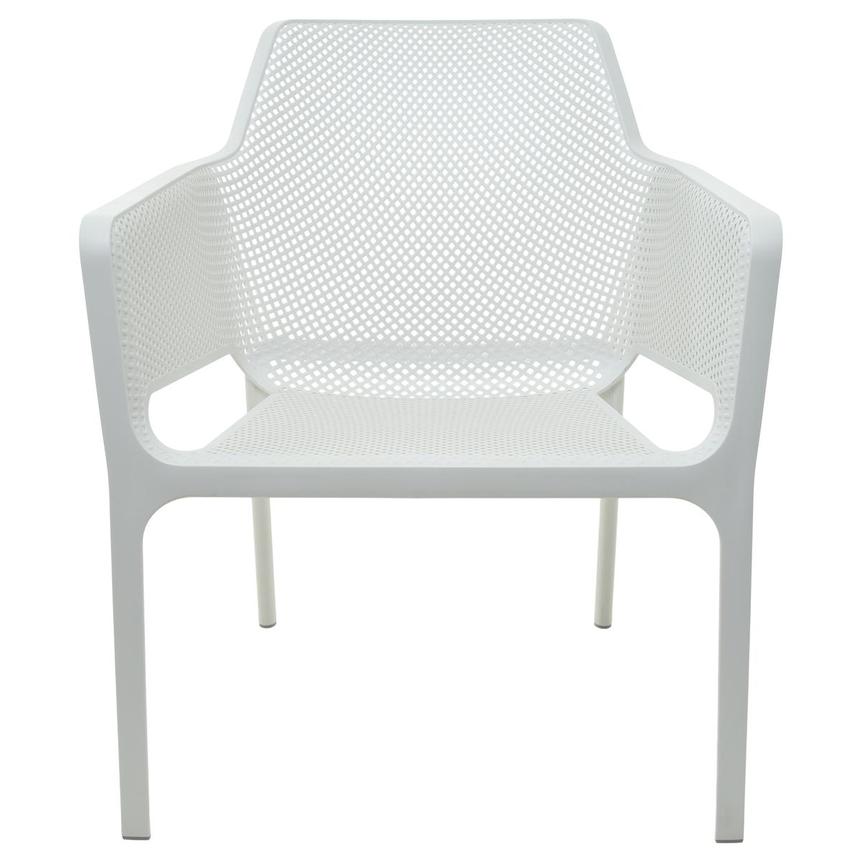 Net White Accent Chair  main image, 1 of 10 images.