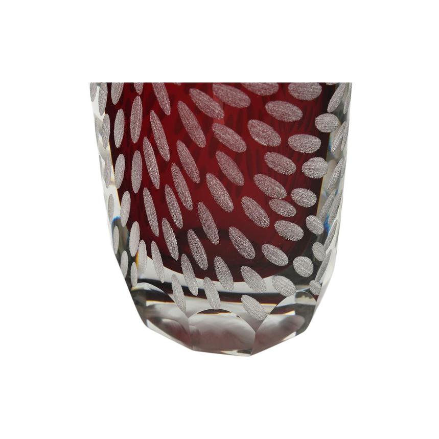Sparks Red Glass Vase  alternate image, 4 of 4 images.
