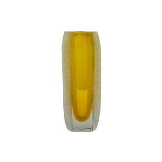 Suki Yellow Glass Vase