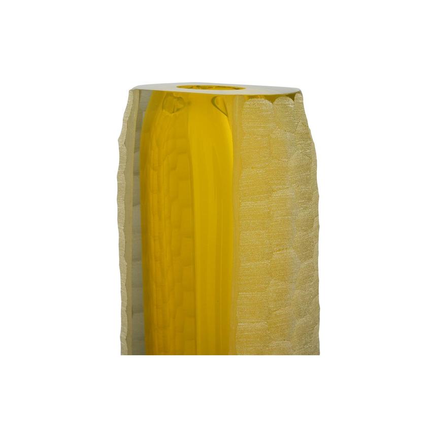 Suki Yellow Glass Vase  alternate image, 4 of 5 images.