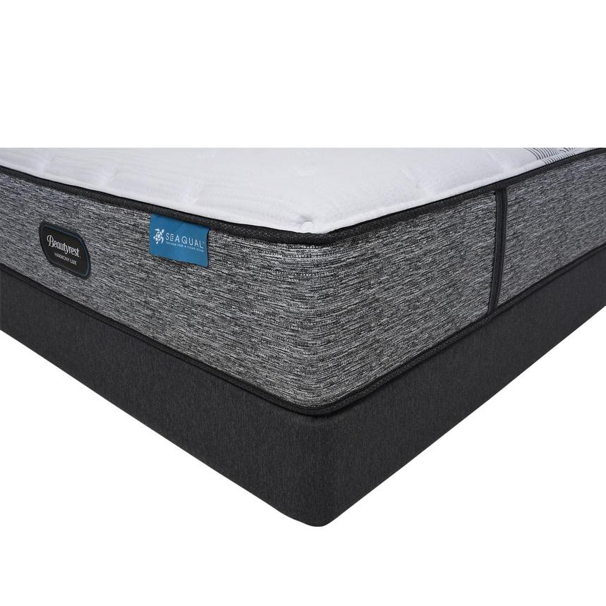 Harmony Lux Carbon Med-Soft Full Mattress w/Low Foundation by Simmons BeautySleep  main image, 1 of 7 images.
