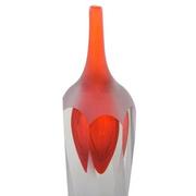 Mily Orange Glass Vase  alternate image, 4 of 5 images.