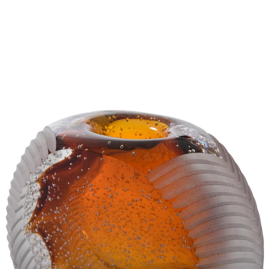 Oscar Orange Glass Vase  alternate image, 4 of 5 images.