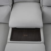 Cosmo II Home Theater Leather Seating with 5PCS/2PWR  alternate image, 9 of 23 images.