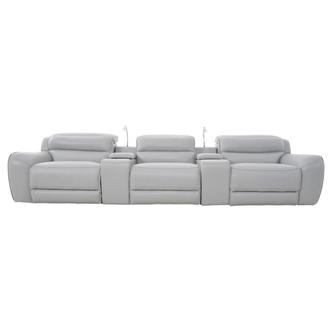 Cosmo II Home Theater Leather Seating with 5PCS/3PWR